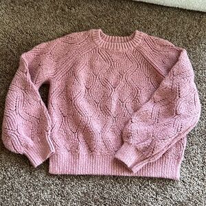 Girls knit sweater